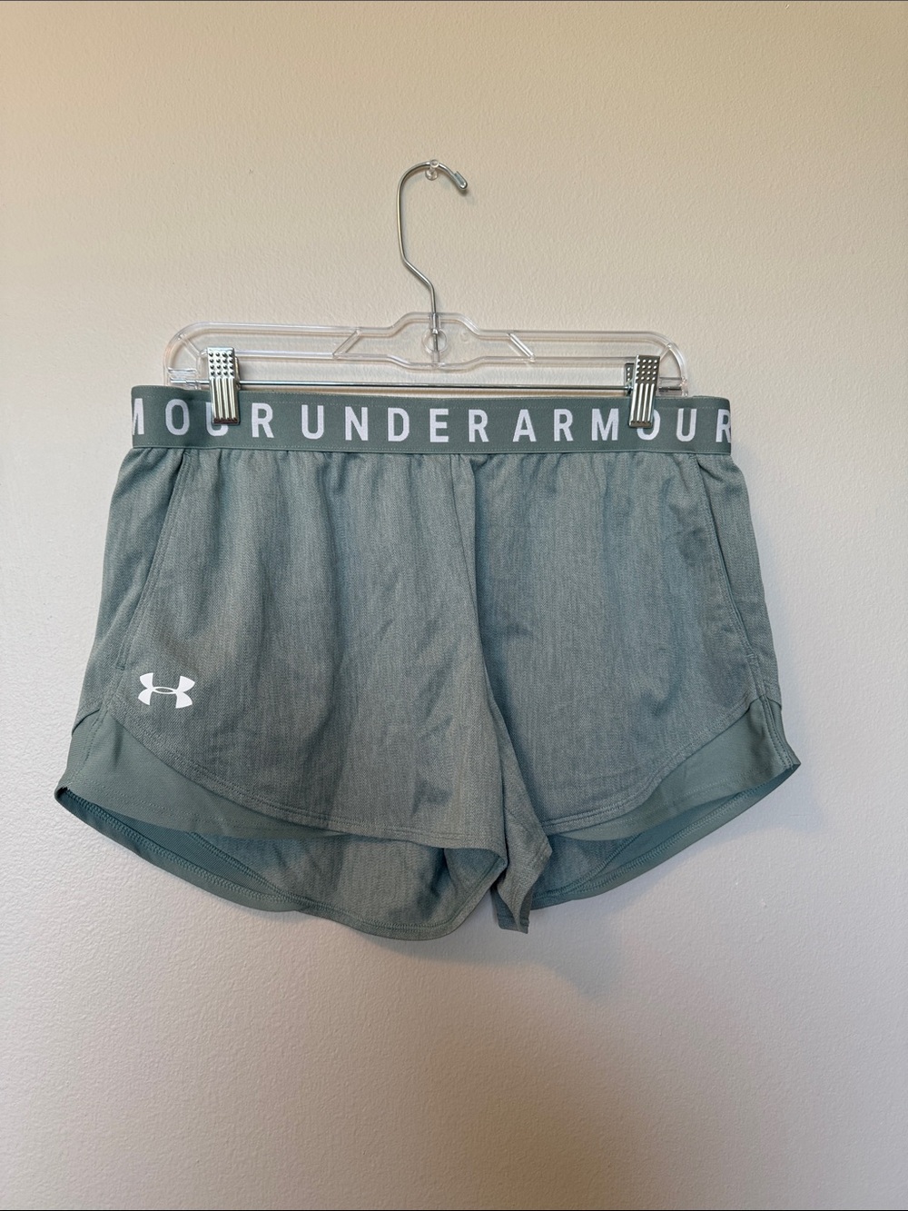 Under Armour Sage Green Athletic Shorts
